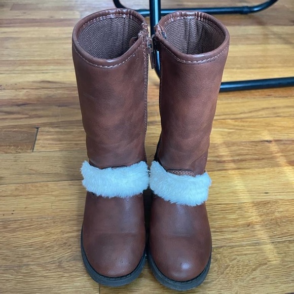 Carters toddler girl mid calf riding boots US size 8 - Picture 3 of 5